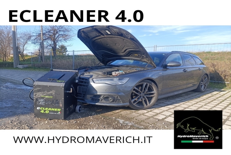 Pulizia interna del motore dai residui carboniosi a Audi A6