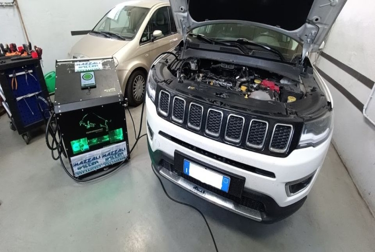 Decarbonizzazione a idrogeno Hydromaverich Ecleaner FCA Compass