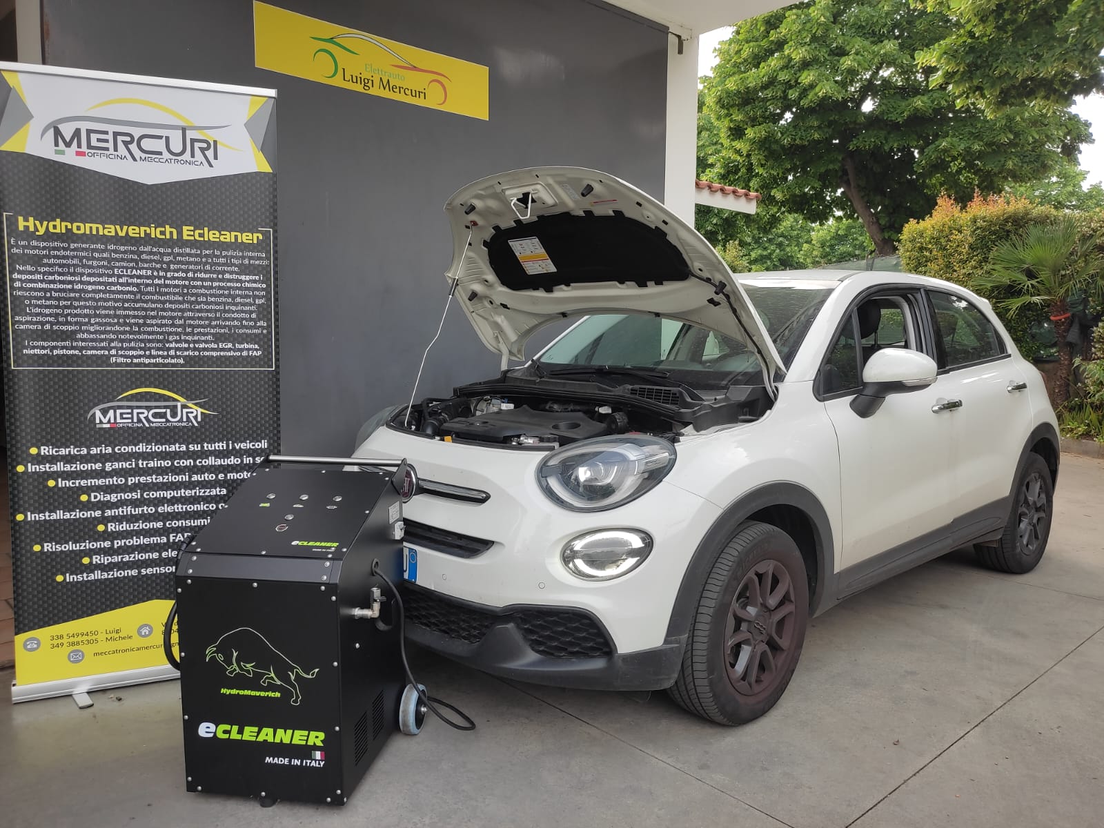 decarbonizzazione motore, pulizia motore con idrogeno, lavaggio motore, trattamento idrogeno