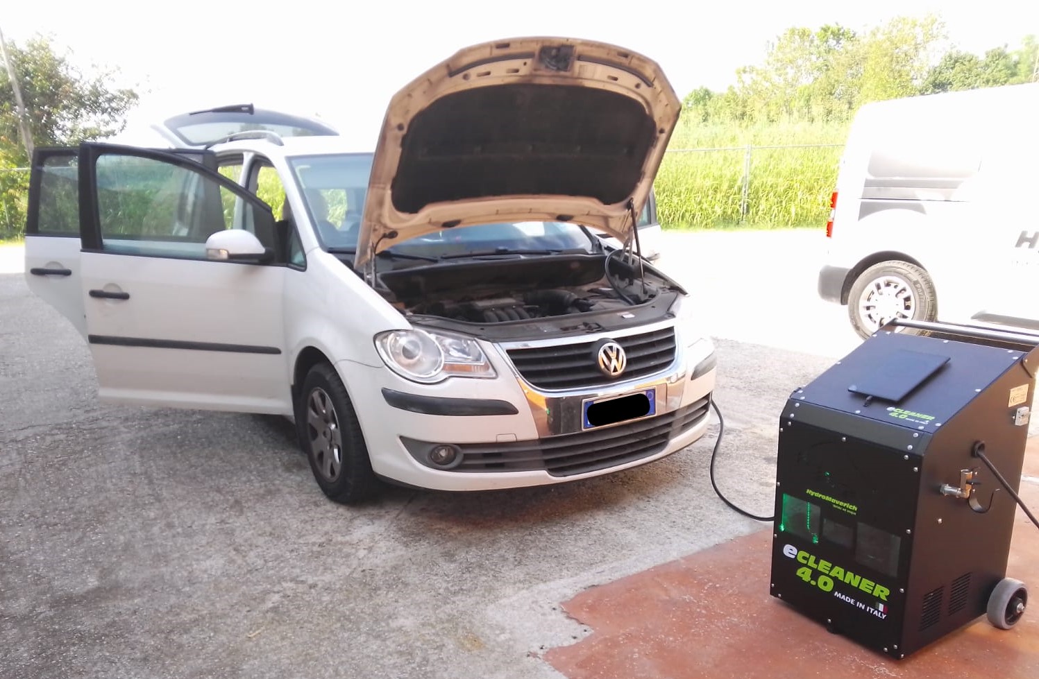 decarbonizzazione motore, pulizia motore con idrogeno, lavaggio motore, trattamento idrogeno