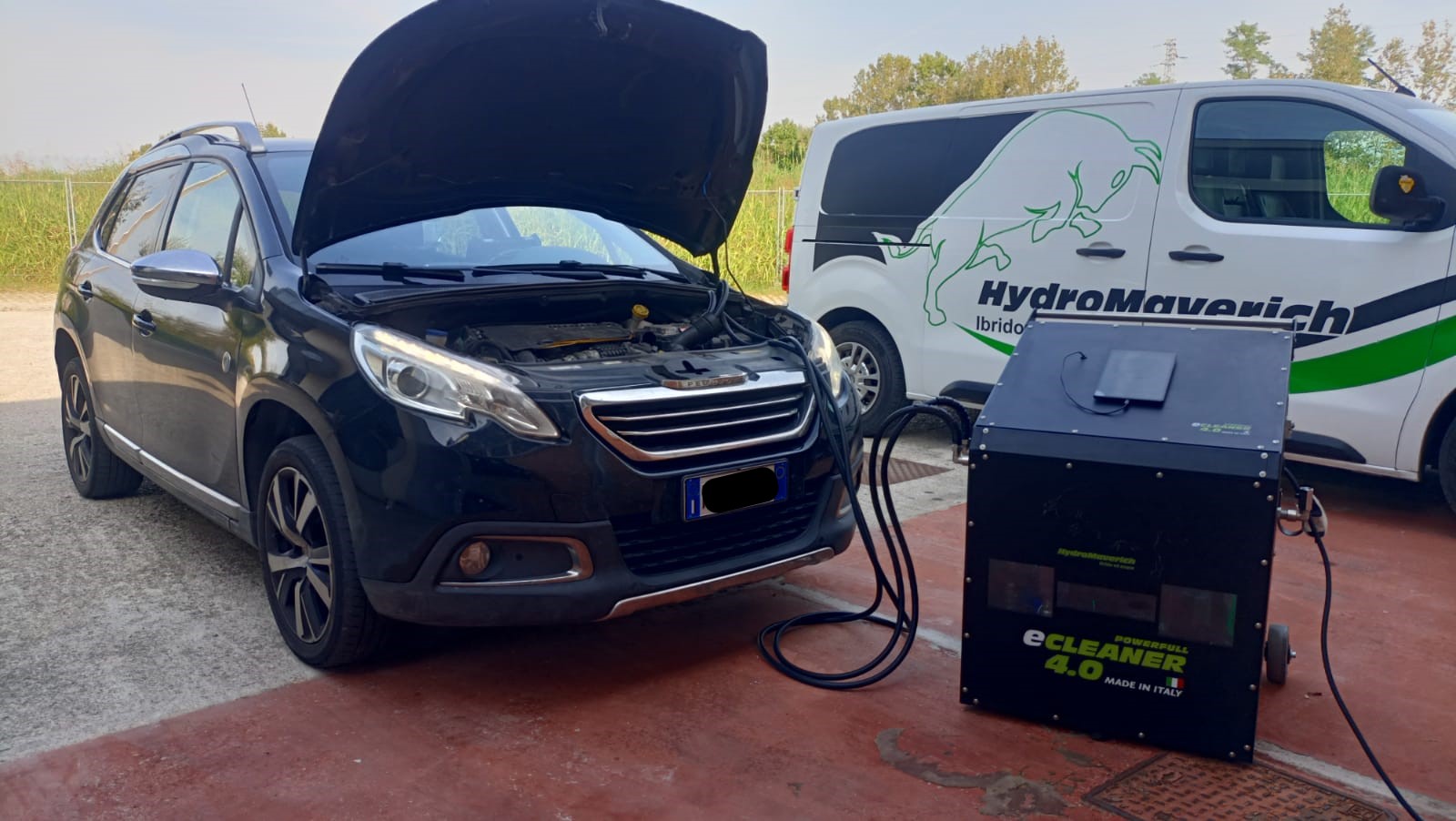 decarbonizzazione motore, pulizia motore con idrogeno, lavaggio motore, trattamento idrogeno