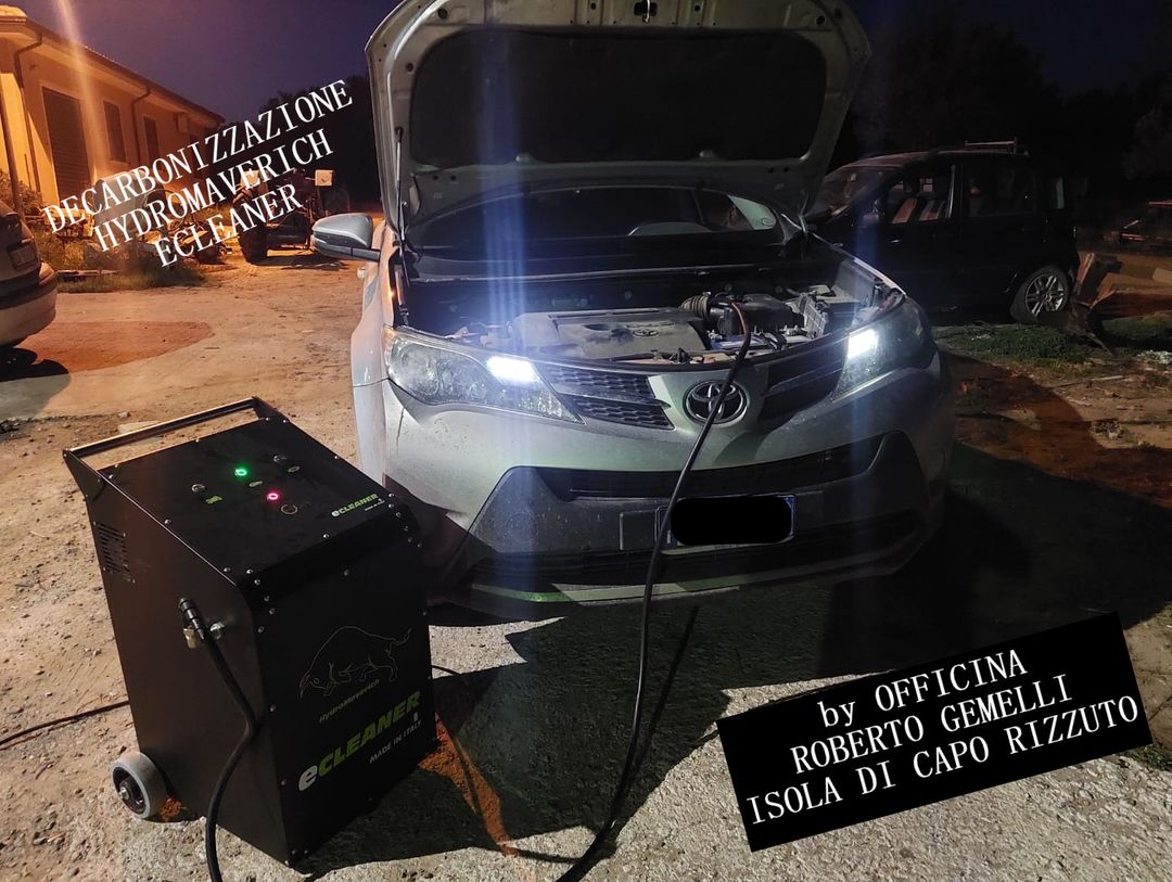 decarbonizzazione motore, pulizia motore con idrogeno, lavaggio motore, trattamento idrogeno