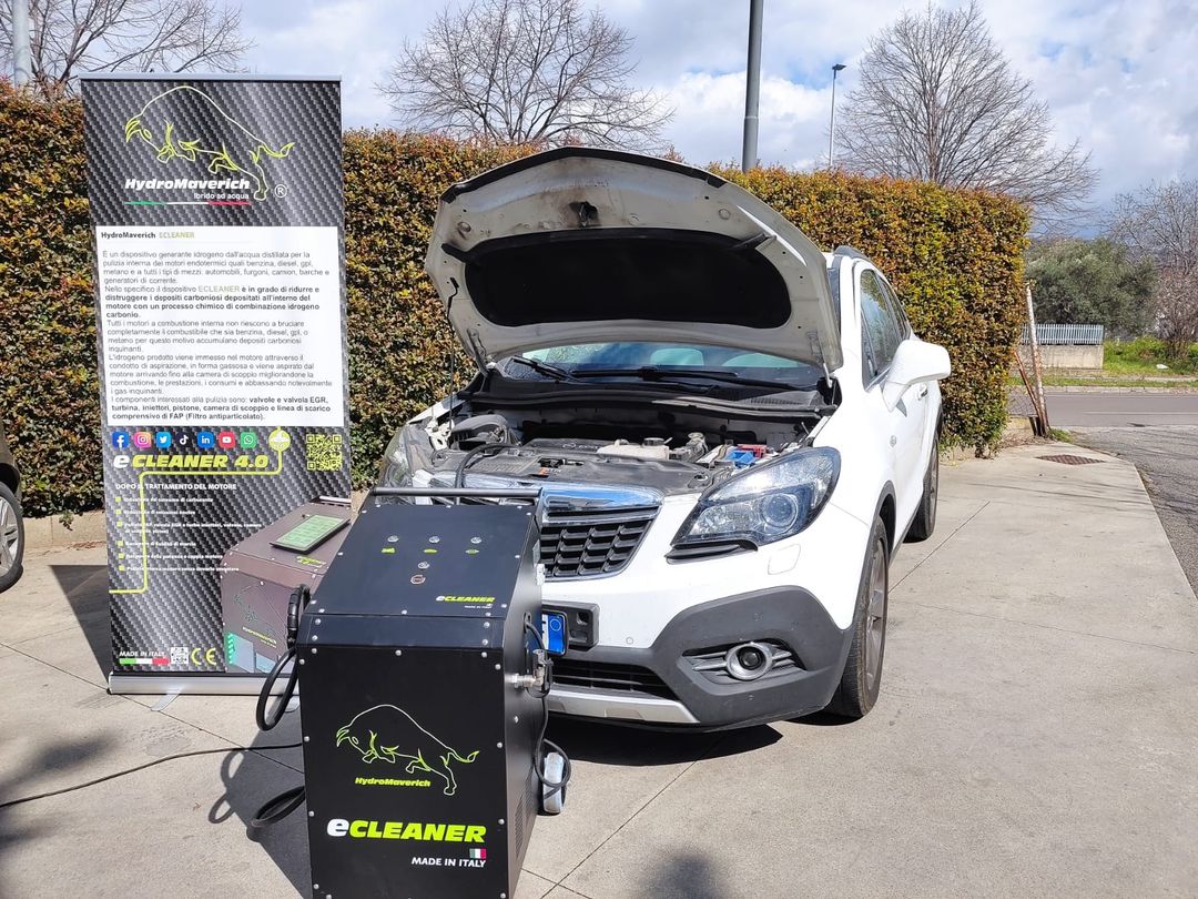decarbonizzazione motore, pulizia motore con idrogeno, lavaggio motore, trattamento idrogeno