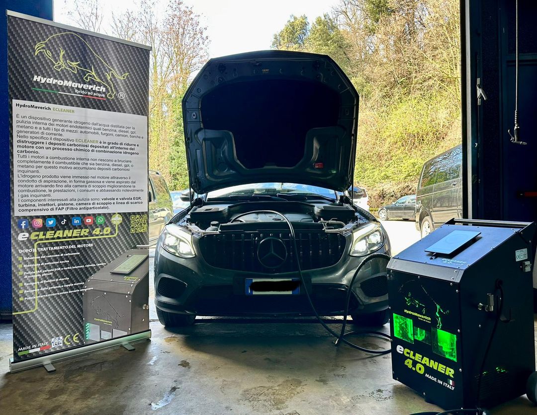 decarbonizzazione motore, pulizia motore con idrogeno, lavaggio motore, trattamento idrogeno