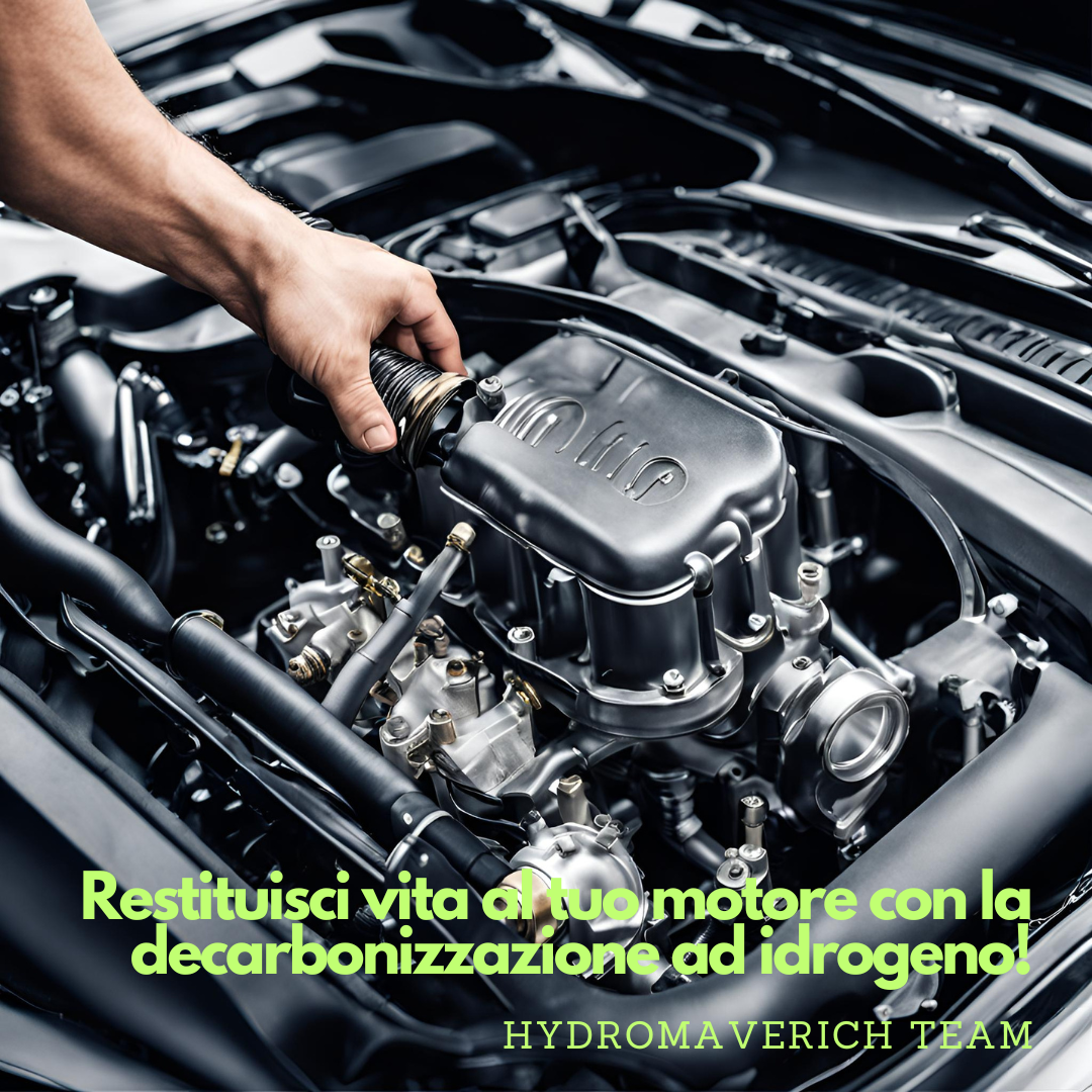 Restituisci vita al tuo motore con la decarbonizzazione ad idrogeno!