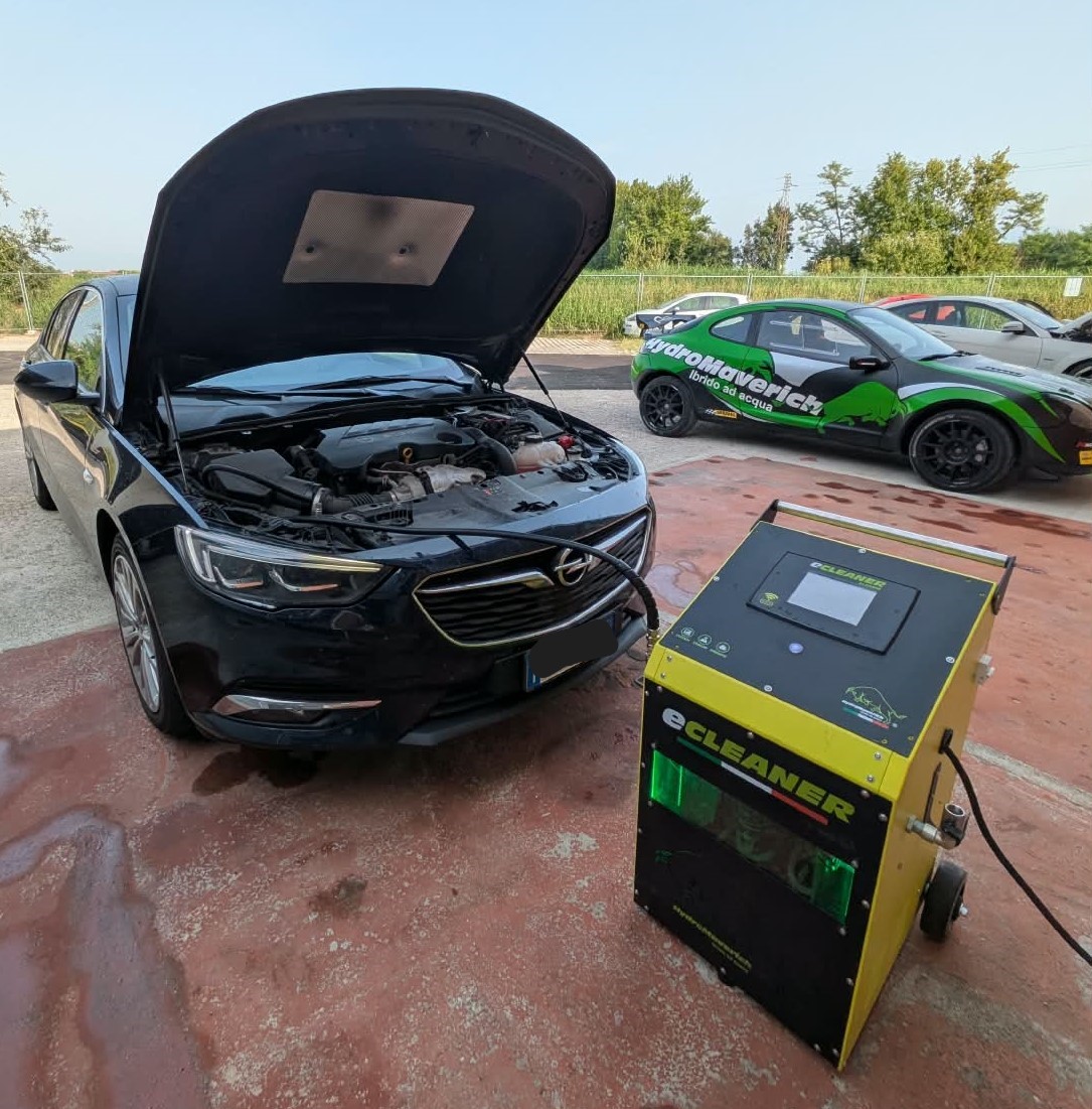 decarbonizzazione motore hydromaverich ecleaner opel insignia