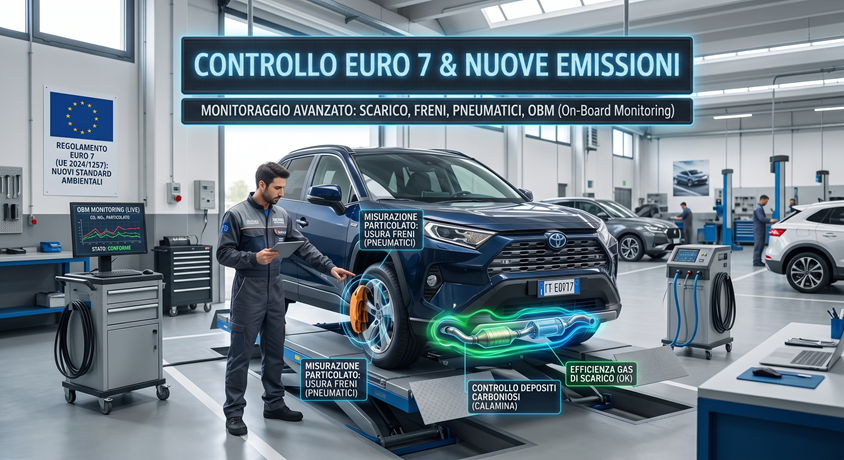 Normativa Euro 7 e monitoraggio OBM: non solo tubo di scarico. Leggi le novità sui limiti ambientali e l'importanza della cura del motore per le auto usate.