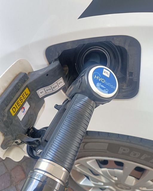 Finalmente posso fare il pieno con il carburante del futuro!  HVO